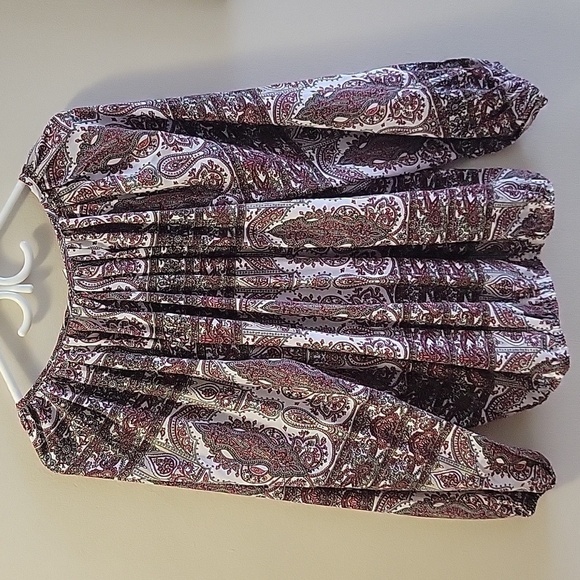 GURU Boho Print Blouse M - Picture 3 of 8